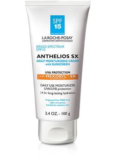 La Roche-Posay Anthelios SX SPF 15 moisturizer is the perfect morning moisturizer to add to your skincare routine to leave your skin hydrated and protected from the sun. Apple Cider Vinegar Face Mask, Natural Face Moisturizer, Moisturizer For Oily Skin, Moisturizing Face Cream, Sunscreen Moisturizer, Beauty Products Drugstore, Best Moisturizer, Face Hydration, Moisturizer With Spf