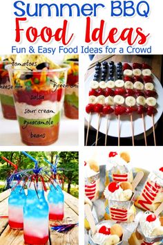 summer bbq food ideas for the kids to enjoy and eat in their own backyard