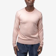 Stay warm and look good for any occasion with our stylish and versatile colorful sweater collection for men. Sweater Care, Basic Crewneck, Men Crewneck, Casual Night Out, Roll Neck Sweater, Textured Sweater, Sweater Collection, Pink Crewneck, Dress Slacks