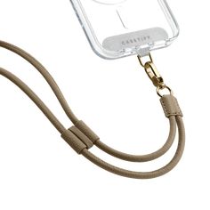 Crafted with eco-friendly leather, our Leather Cord Phone Strap with Card is versatile and lightweight. Wear your phone as a crossbody with the strap. This leather cord strap is detachable and easily adjustable to ensure a perfect fit. Smooth coating on edges. 360° rotatable hook. Lanyard Bracelet, Phone Straps, Long Chain, Corded Phone, Leather Cord