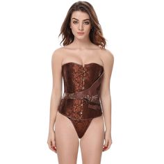 The Steampunk Pirate Corset is for the woman who loves the open sea. Bring out the Pirate in you, dare to be yourself! A beautiful brown corset that you can wear next to your skin or over a period shirt. It is perfect for a pirate costume or any cosplay in adventurous outfit! With this garment, you will become the sexy woman in the original pirate costume. Use loose tops and skirts for freedom of movement, the corset being rigid.It is advisable to accessorize in the theme with glasses and pocket Overbust Corset For Costume Party, Steampunk Corset Dress For Cosplay, Vintage Brown Corset For Larp, Gothic Brown Corset For Festival, Underbust Corset Belt For Costume, Steampunk Overbust Corset Dress, Brown Underbust Corset Dress With Corset Back, Brown Underbust Corset For Costume Party, Brown Gothic Corset Belt For Cosplay