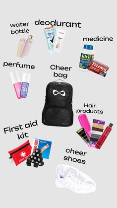 Cheer Shoe Bag, Cheer Bag Essentials, Cheer Practice Outfits, Cheerleading Bags, Football Bag, Cheer Practice, Cheer Shoes, Cheer Life