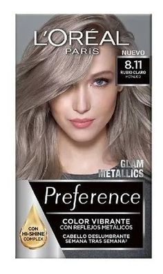 Tinte Para Cabello L'oreal Paris Preference 8.11 Rubioclaro | MercadoLibre Loreal Preference, Hair Color Pictures, Messy Bob Hairstyles, Hair Color Formulas, Gray Hair Growing Out, Long Hair Video, Blending Gray Hair, Long Gray Hair, Hair Guide