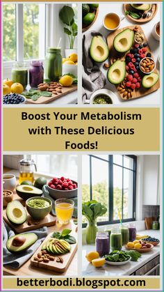 Want to speed up your weight loss? It starts with your plate! Discover the metabolism-boosting foods that helped me shed pounds fast. From antioxidant-rich blueberries to nutrient-packed spinach, these foods give your metabolism the boost it needs to help you burn fat and stay energized all day. Pair them with a fast metabolism diet and you’ll be unstoppable! Ready to supercharge your weight loss journey? #BoostsMetabolism #MetabolismBoostingFoods #FastMetabolismDiet #HealthyEating #WeightLossJourney #RapidWeightLoss #SuperfoodsForFatLoss Metabolism Boosting Foods Fat Burning, Metabolism Booster Foods, Metabolism Diet, Effective Diet, Be Unstoppable, Fat Loss Foods, Fast Metabolism Diet