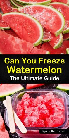 watermelon is the ultimate fruit to eat and it's easy to make