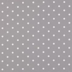 white polka dots on grey background