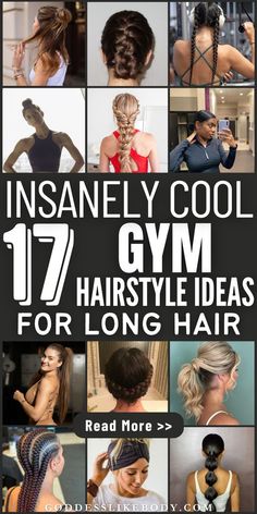 17 Gorgeous Gym Hairstyles for Long Hair! Workout Hairstyles For Long Hair, Gym Hairstyles For Long Hair, Hairstyles For Working Out, Hairstyle Ideas For Long Hair, Ideas For Long Hair, Gym Hair, Gym Look, Gym Hairstyles, Workout Hairstyles