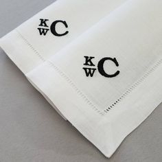 These exquisitely made cotton handkerchiefs are the perfect gift for second anniversary gift for you husband because it is made of 100% cotton. You will receive a SET OF TWO! To view more cotton anniversary gift ideas click here: https://etsy.me/2lr6YT7 Want to check out my entire shop, click here: https://etsy.me/2keGXq5 Monogrammed with his initials makes a beautiful personalized gift that shows you care about him. The perfect gift for your husband. Monogrammed men's cotton handkerchiefs. Pers 2 Year Wedding Anniversary, Monogram Handkerchief, Embroidered Hankerchief, Linen Handkerchiefs, Linen Gifts, Cotton Anniversary Gifts For Him, 4 Year Wedding Anniversary, 4th Year Anniversary Gifts, 4th Wedding Anniversary Gift