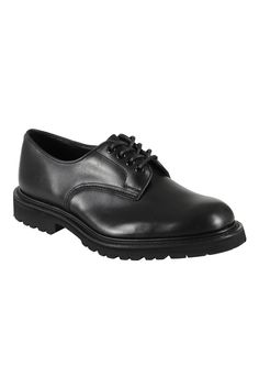 Daniel lace-up - Tricker`s - Black leather color - Round toe - Lace-up front closure - Rubber sole Classic Fitted Work Boots, Fitted Classic Work Boots, Classic Formal Work Boots With Plain Toe, Classic Work Boots With Reinforced Heel, Classic Cap Toe Work Boots For Workwear, Classic Formal Fitted Work Boots, Classic Snip Toe Work Boots, Classic Steel Toe Work Boots, Classic Workwear Boots With Reinforced Toe