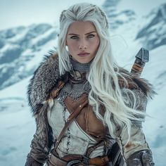 AI, AI generated, AI pic, free, free pic, free photo, free to use, character, avatar, ice, show, volcano, fur, sword, warrior, woman, lady, girl, viking, celtic, war, battle, leather, platinum, blonde, ice , fierce, Iceland, icelandic, angry White Hair Warrior, Warrior Viking Woman, Female Vikings, Icelandic Women, Blonde Warrior, Viking Warrior Princess, Female Viking Photoshoot, Blonde Warrior Woman, Celtic Warrior Woman