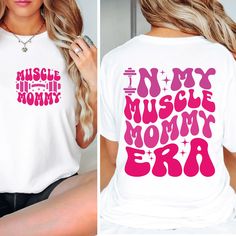 Pink Graphic Print T-shirt For Workout, White Sublimation Print Workout Tops, White Sublimation Print Tops For Workout, White Workout Tops With Sublimation Print, Gym Merchandise, Gym Pump Cover, Gym Pump, Workout Svg, Designs For Shirts