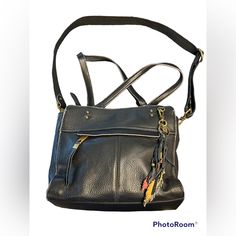 Very Nice New Black Leather The Sak Handbag. Roomy Inside Compartment, Please Zippered Pouch And Phone Pocket. Front Zip Pocket. Adjustable Crossbody Strap Plus Fixed Handles. The Sak Handbags, Zippered Pouch, The Sak, Crossbody Strap, Zipper Pouch, Cross Body Handbags, New Black, Zip Pockets, Black Leather