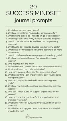 Success Journal Prompts, Mindset Journal Prompts, Success Journal, Mindset Journal, Mindfulness Journal Prompts, Journal Questions, Journal Inspiration Writing, Healing Journaling, Journal Lists