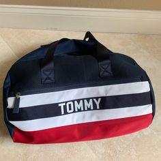 Never Used!!! Casual Tommy Hilfiger Bags For Everyday, Tommy Hilfiger Bags With Zipper Closure For Everyday Use, Everyday Tommy Hilfiger Bag With Zipper Closure, Tommy Hilfiger Bags With Zipper For Everyday, Tommy Hilfiger Travel Bags With Zipper Closure, Tommy Hilfiger Shoulder Bag For Travel, Trendy Tommy Hilfiger Bags, Trendy Tommy Hilfiger Bags For Everyday Use, Trendy Tommy Hilfiger Tote Bag