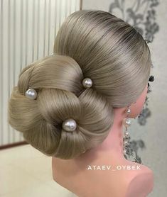 Big Wedding Hair, Intricate Hairstyles, Hairstyles Design, Braided Hairdo, Sleek Updo, Hair Braid Videos