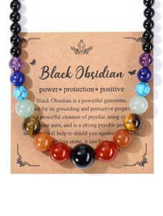 PRICES MAY VARY. 7 CHAKRA NECKLACE: Real Energy Stones consist of Red Jasper, Red Aventurine, Yellow Tiger Eye, Green Aventurine, Blue Turquoise, Lapis Lazuli and Amethyst. Wearing the 7 Chakra gemstones jewelry can help people calm and relaxed. It can also improve people's efficiency and study. SPECIFICATION: the middle bigger rose quartz bead size:14mm, red jasper:12mm,Tiger Eye, Red Aventurine bead size:10mm,Synthetic Turquoise,lapis lazuli,amethyst bead size: 8mm;Mala Beads:6mm,20" inch neck Yoga Mala Beads, Chakra Gemstones, Root Chakra Stones, Crystal Beaded Necklace, Red Aventurine, Eye Green, Yoga Mala, Necklace Packaging, Mala Bead Necklace