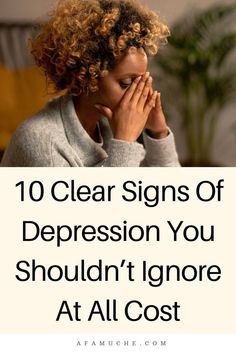 Are you confused on what depression looks like? Then you should read this post to know the signs of depression to know if you need to take professional measures. Lack Of Motivation, 12 Signs, Body Confidence, Amazing Life Hacks, Social Activities, Social Interaction, Mental Wellness, Emotional Wellness