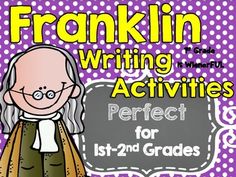 franklin writing activities perfect for 1st - 2nd grade