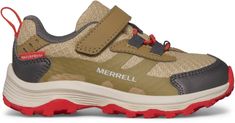 For tykes who need lightweight kicks that can hold up to outdoorsy adventures  the toddlers' Merrell Moab Speed 2 Low A/C Jr. Waterproof hiking shoes are a cushy and grippy option. Non-slip Trail Running Shoes With Round Toe For Outdoor, Non-slip Trail Running Shoes For Outdoor Activities, Non-slip Trail Running Shoes With Round Toe, Brown Non-slip Sneakers For Outdoor Activities, Durable Hiking Sneakers, Functional Hiking Sneakers Scratch-resistant, Functional Hiking Sneakers With Scratch Resistance, Scratch-resistant Hiking Sneakers, Low-top Scratch-resistant Walking Shoes For Outdoor Activities