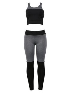 Sku CY-!21969 Material Milk Fiber , Polyester Style Leggings Occasion Going out , Sports Seasons Spring , Summer , Autumn Type Yoga Suits Color GRAY Size S,M,L Size chart: Please consult the size chart we provide for this item's measurements to help you decide which size to buy. Please note: There may be 1-3cm differ due to manual measurement. CMINCH Cm Bust Waist Top Length Bottom Length Hips S 74-86 64-72 34 88 78-88 M 78-90 68-76 35 90 82-92 L 82-94 72-80 36 92 86-96 Gray Sportswear Tights For Sports, Gray Sportswear Tights For Workout, Sportswear Tights For Training, Gym Bra, Vintage Boho Dress, Style Leggings, Yoga Suit, Womens Fall Dress, Yoga Activewear