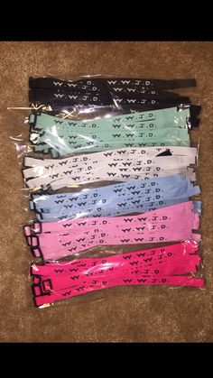 Colorful Cheap Bracelets As Gifts, Hwlf Bracelets, Preppy Christmas Wishlist, Preppy Wwjd Bracelet, Wwjd Bracelet Aesthetic, Wwjd Bracelet Stack, White Wwjd Bracelet, Wwjd Hwlf Bracelet