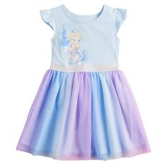 This Disney's Frozen Elsa tutu dress for babies and toddlers is a magical addition to your little one's wardrobe. Let your child step into the world of Arendelle with this delightful tutu dress featuring the beloved Queen Elsa. © Disney This Disney's Frozen Elsa tutu dress for babies and toddlers is a magical addition to your little one's wardrobe. Let your child step into the world of Arendelle with this delightful tutu dress featuring the beloved Queen Elsa. © Disney FEATURES Crewneck Flutter sleeves Elastic waistband Knee length Skirt has 2 layer of tulle; Shirring at WB seam; Metallic lurex elasticFABRIC & CARE Top: cotton, polyester Skirt: polyester Machine wash ImportedSUSTAINABILITY FEATURES Supports more sustainable cotton farming Size: 12 Months. Color: Blue. Gender: female. Mater Elsa Tutu Dress, Elsa Baby, Theme Dresses, Elsa Tutu, Cute Frozen, Frozen Outfits, Toddler Birthday Dress, Elsa Disney, Baby Movie