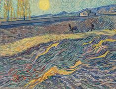 an image of a painting that looks like it is in the style of van goght