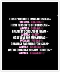 the first person to embrace islamic = first person to die for islam = greatest scholar of muslim = most love for