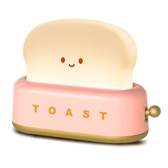 a toaster shaped like an animal with the word toast on it's side