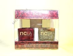 NCLA Nail Lacquer Polish DUO FULL SIZE 0.5 FL. OZ. each DISCONTINUED / VERY HARD TO FIND HOLLYWOOD HEARTBREAKER # 097 THIS IS HOLLYWOOD (GOLD GLITTER) # 098 SATIN SHEETS, VELVET ROPES (METALLIC RED SHIMMER) BRAND NEW IN BOX!! 100% authentic - Brand New, Unused, Unopened The product picture shown above can only provide a basic reference. The actual colors you see will depend upon your monitor. PAYMENT IS REQUIRED WITHIN 48 HOURS AFTER YOU WON BIDDING/PURCHASING You can request total invoice before you make payment All sales are final, no return I normally ship out item same day or next day except Sunday & Holidays. "Estimated delivery dates" automatically calculated here are for estimate purpose only. I totally have no control over USPS processing timeframe. The delivery date is not guarant Ncla Nail Polish, Satin Sheets, Essie Nail, Beauty Nail, Nail Lacquer, Essie, Gold Glitter, Manicure, Handmade Items