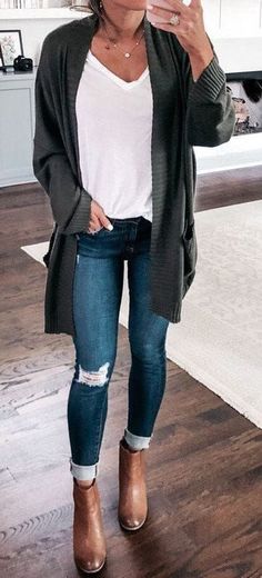 Winter Outfits 2019, Fest Outfits, Mode Casual, School Looks, Cute Winter Outfits, Cute Fall Outfits, Trend Fashion, Fall Fashion Outfits, Casual Fall Outfits