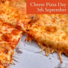 a cheese pizza sitting on top of a pan