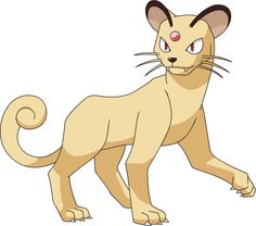 a cartoon cat with an angry look on it's face and tail, standing in front of a white background