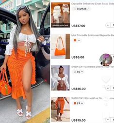 Cute Dresses From Shien, Shein Trip Outfits, Birthday Outfits Classy Summer, Miami Spring Break Outfits Black Women Shein, Florida Outfits Summer Black Women, Shien Summer Clothes Outfits, Going Out Outfits Shein, Cute Vegas Outfits Spring, Vacation Outfits From Shien