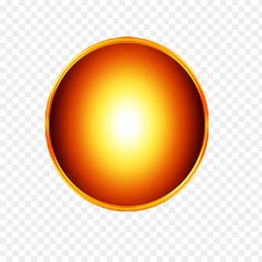 an orange circle on a white background with no background, hd png clipart