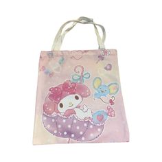 Never Used Canvas My Melody Tote Bag Size Os 15” X 14” Pink Color Tote Bag Size, My Melody, Womens Tote Bags, Purse Wallet, Pink Color, Wallets, Hello Kitty, Kitty, Womens Sizes