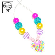 Adjustable Length From 12-22" With Two Sliding Knots On Ez Slide Sparkle Cord. Perfect For Big & Little Ladies Alike...Tweens, Mamas, Toddlers & In Between! Fun Yellow Jewelry For Birthday, Cute Adjustable Yellow Necklaces, Cute Adjustable Yellow Necklace, Pink Disney Jewelry For Gift, Stoney Clover Disney Shirt, Kids Pearl Necklace Children, Disney Princess Earrings, Minnie Mouse Necklace, Disney Princess Necklace