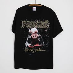 Original 1993 Primus Pork Soda Liquid Pig Tour Shirt. This is a true vintage shirt, not a modern reproduction. Sizes vary so please use measurements for best idea on fit. Front and back graphics. Shirt is in excellent condition, no holes, no stains. This shirt comes laundered and ready to wear. Tag Size: Extra Large Material: 100% Cotton Pit to Pit: 22.5 inches Collar to Hem: 28 inches Graphics Shirt, Vintage Band Tees, Grunge Y2k, Tour Shirt, Vintage Shirt, Band Tees, True Vintage, Vintage Shirts, Vintage Tshirts