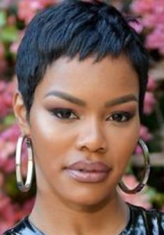 Short Hair Styles African American, Short Sassy Haircuts, Sassy Haircuts, Cute Short Haircuts, Pelo Afro