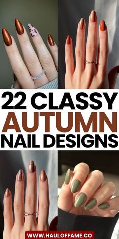 Square Autumn Nails, Nails Aesthetic Autumn, Autumn Nails Square, Autumn Nails Short, Autumn Nails Aesthetic, Autumn Nails Ideas, September Nails Art, Nails Ideas Autumn, Classy Autumn