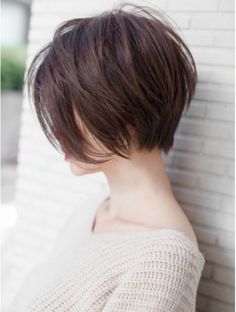 Short Shaggy Haircuts, Androgynous Hair, Shaggy Short Hair, Face Shape Hairstyles, Asian Short Hair, Short Hair Trends, Brown Hair With Blonde Highlights, Square Face, Japanese Hairstyle