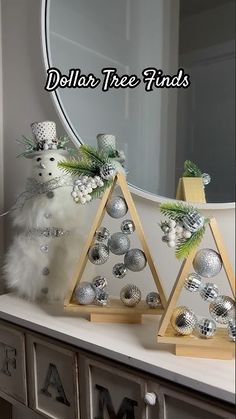 Dollar Tree Ideas For Christmas, Dollar Tree Christmas Centerpieces Diy, Diy Christmas Dollar Tree, Dollar Tree Crafts Diy Christmas Decor, Wooden Christmas Tree Diy, Christmas Decor Dollar Tree, Dollar Tree Christmas Crafts Diy, Dollar Tree Ideas, Christmas Dollar Tree