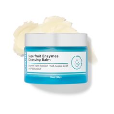 Get ready to melt for our vegan, fruit-powered cleansing balm. This luxurious balm does what other makeup removers can’t – it effortlessly dissolves long-wear makeup, dirt, and SPF in seconds, while infusing the skin with renewing, glow-boosting nutrients and moisture. Effortlessly removes makeup, SPF, & and other impurities like dirt and pollution. Leaves skin feeling clean, hydrated, and silky smooth Use alone or with a cleanser for a double cleanse Long Wear Makeup, Guava Leaves, Double Cleanse, Makeup Removers, Formula Cans, Safe Cleaning Products, Wide Awake, Dry Oil, Waterproof Makeup