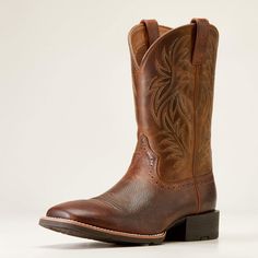 Mens Square Toe Boots, Ariat Mens Boots, Square Toe Cowboy Boots, Square Toe Western Boots, Everyday Boots, Womens Work Boots, Ariat Boots, Mens Cowboy Boots, Square Toe Boots