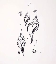 a drawing of an ice cream cone with stars on it