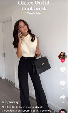 Old Money Office Outfit, Old Money Office, Classy Work Attire, Corporate Girly, Corporate Girl, Business Wardrobe, Corporate Attire, Casual Professional, Chic Pants