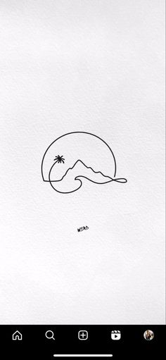 a drawing of a person swimming in the ocean with a spider crawling on it's back