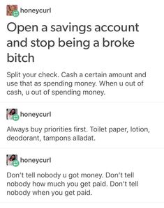 Only argument- you should talk about how much you get paid. It makes it more difficult for you and others to be discriminated against in your wages. Diy Camping Ideas, Adulting Hacks, Adulting 101, Bad Grammar, Camping Diy, College Life Hacks, Crush Memes, Money Saving Plan, Cash Money