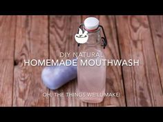 Refresh, cleanse, and heal with this natural, homemade mouthwash that is alcohol free, inexpensive, and super easy to make yourself! Homemade Alternatives, Natural Hygiene, Diy Mouthwash, Natural Mama, Homemade Mouthwash, Alcohol Free Mouthwash, Natural Mouthwash, Mouth Wash, Living Sustainably