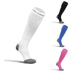 PRICES MAY VARY. EXPERIENCE EASIER DAYS, FASTER RECOVERY TIME & INCREASED PRODUCTIVITY with SmartTech GRADUATED COMPRESSION: Most compression socks exacerbate your health issues by applying the same compression from your ankles to your calves. Our Pro Grade Compression Socks use graduated compression that’s scientifically engineered to provide strong support in the ankle that gently decreases as it moves up your legs, to promote increased blood flow to remove lactic acid, reduced soreness & fast Nurse Compression Socks, Calf Pain, Sports Compression Socks, Pregnancy Pain, Compression Stockings, Shin Splints, Leg Pain, Compression Sleeves, Comfortable Socks